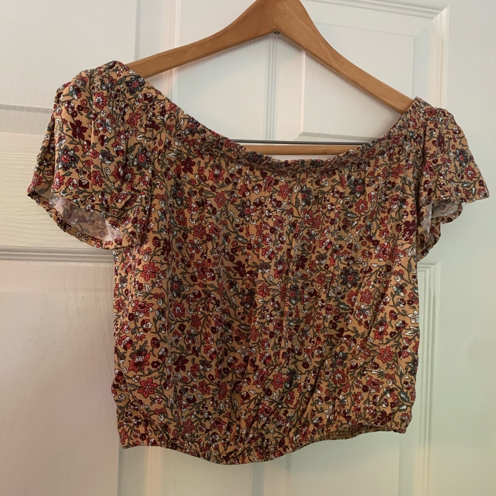 Two piece crop high low dress